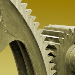 old large gears