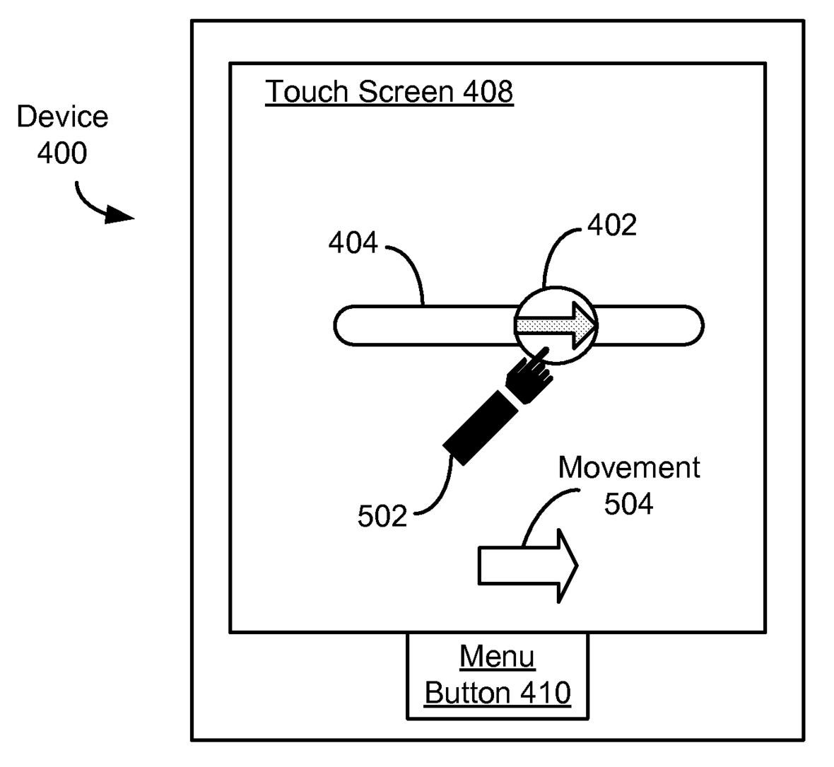 touchscreen graphic